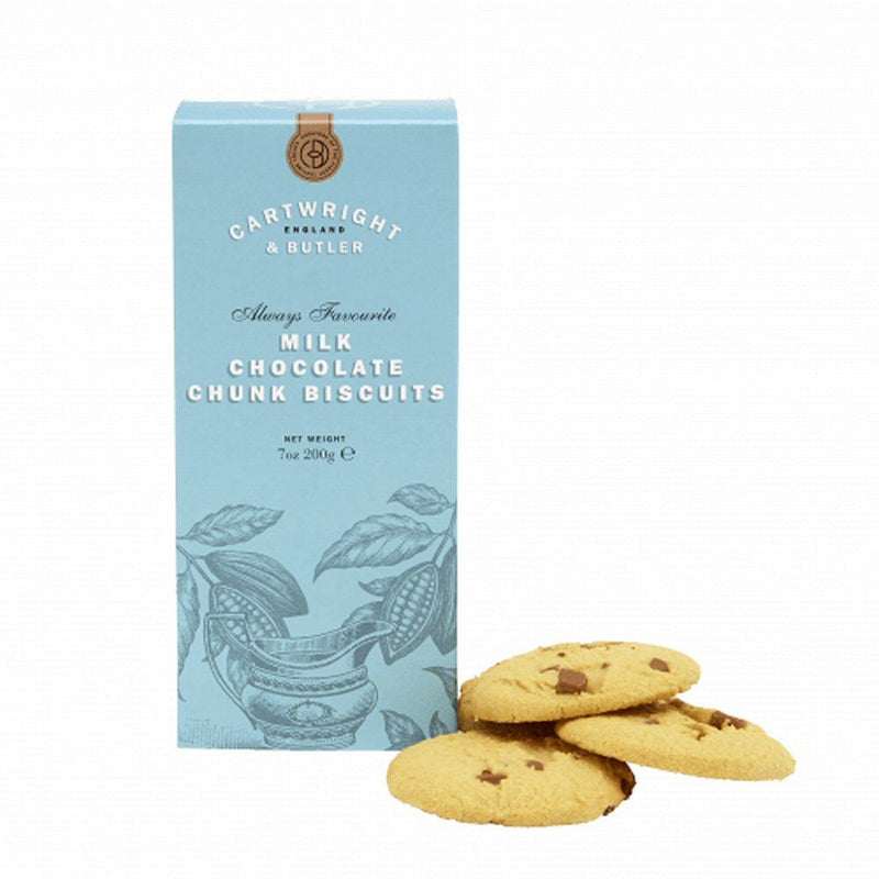 Cartwright & Butler Milk Chocolate Chunk Biscuits 200g