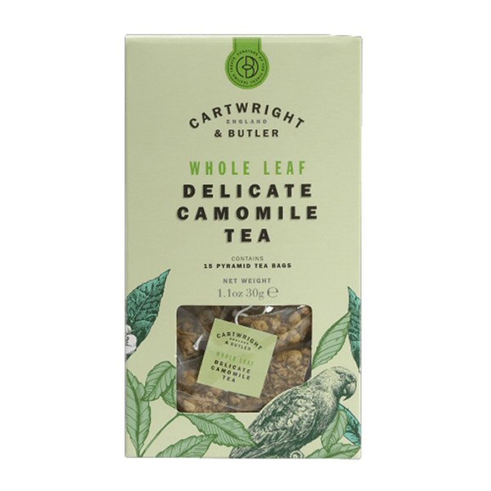 Cartwright & Butler Delicate Chamomile Whole Leaf Tea Bags Carton 30 g - Shams Shopping Centre Cartwright & Butler  