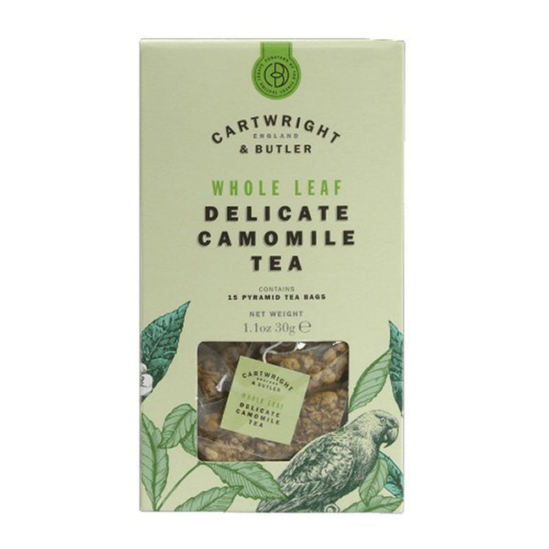 Cartwright & Butler Delicate Chamomile Whole Leaf Tea Bags Carton 30 g