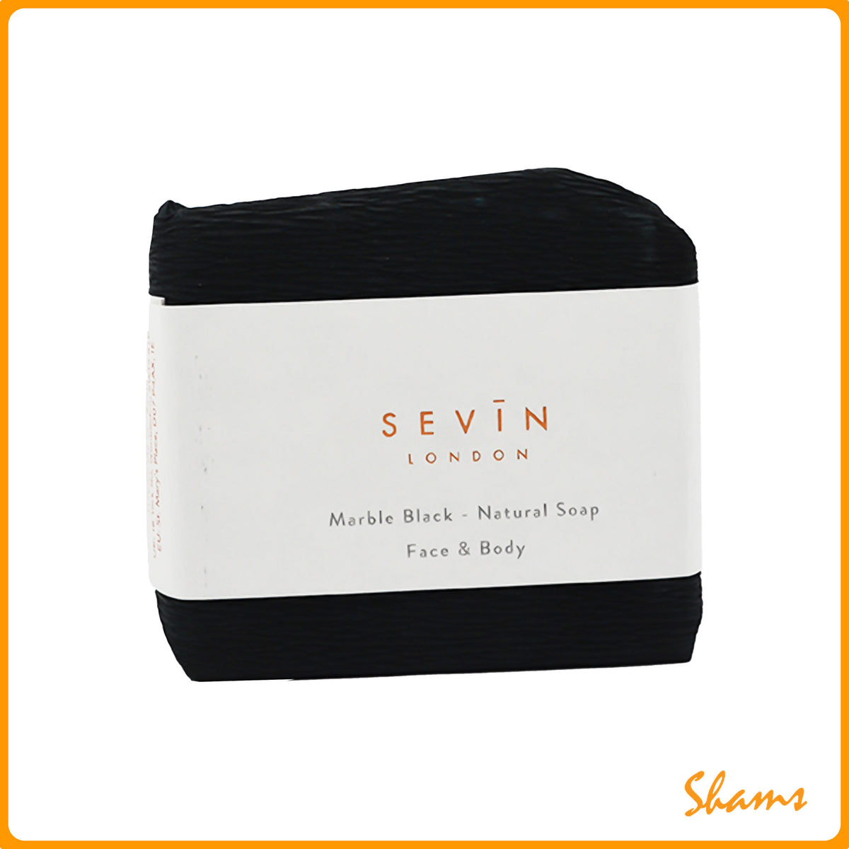 Sevin London Marble Black Soap 120g