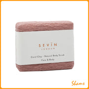 Sevin London Coral Clay Body Scrub Bar 120g