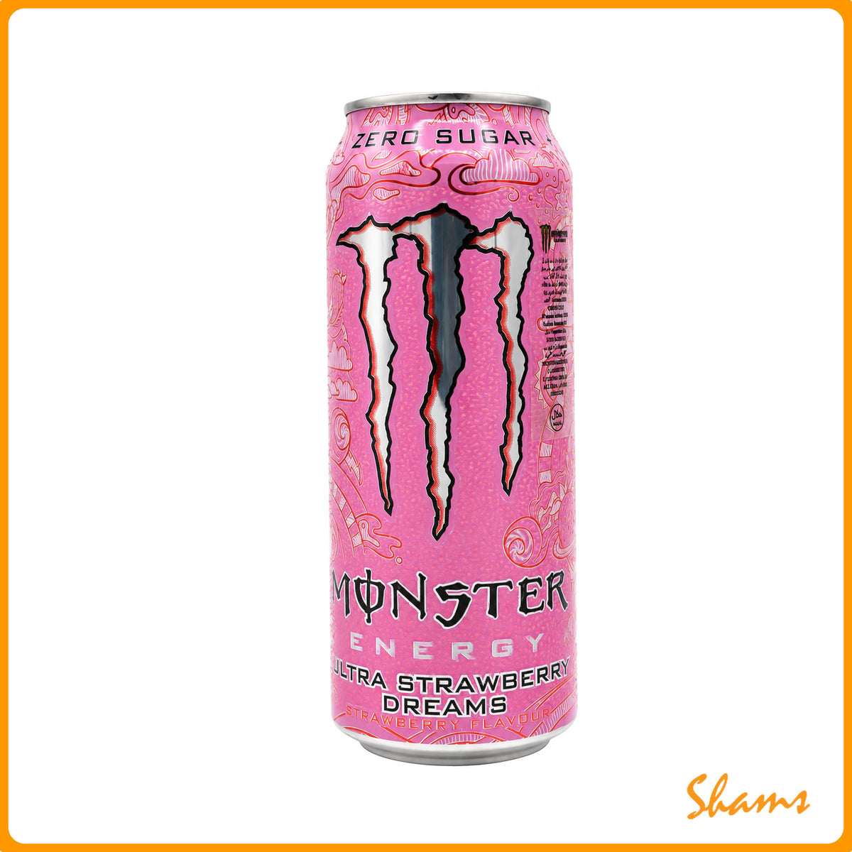 Monster Energy Drink Ultra Strawberry Dreams Zero Sugar 500ml