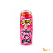 Warheads Super Sour Thumb Dip Strawberry 23g