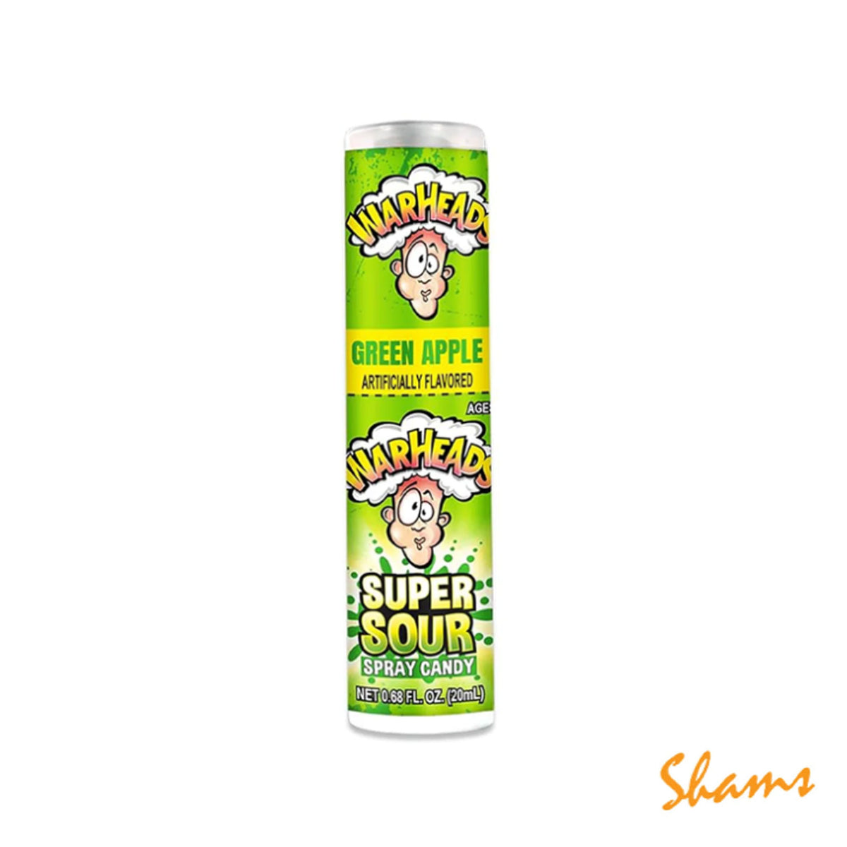 Warheads Super Sour Paint Candip Green Apple 33g