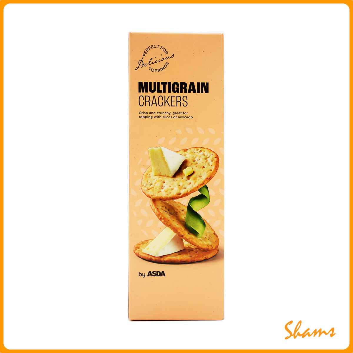 Asda Multigrain Crackers 185g