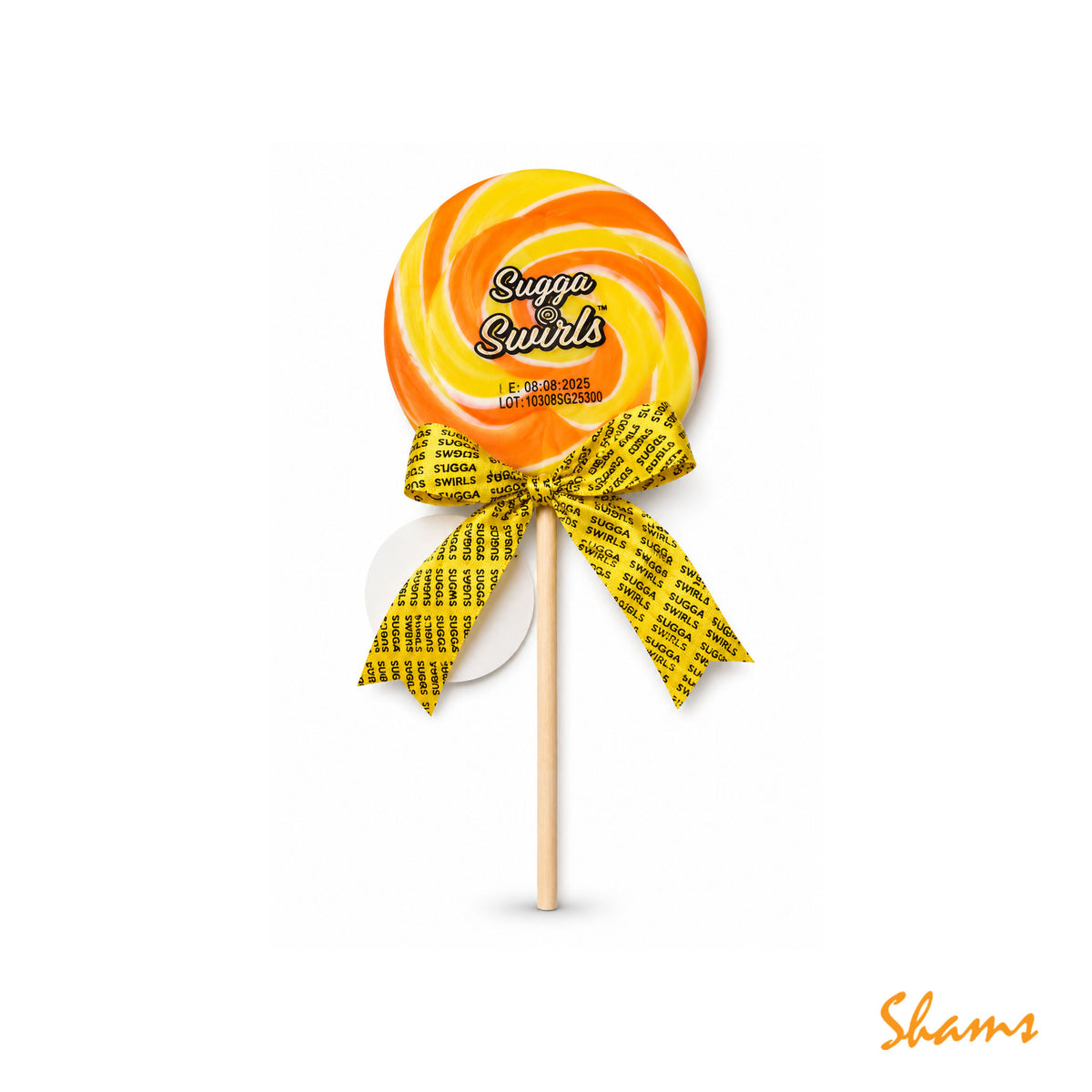 Sugga Swirl Round Lollypop 85g