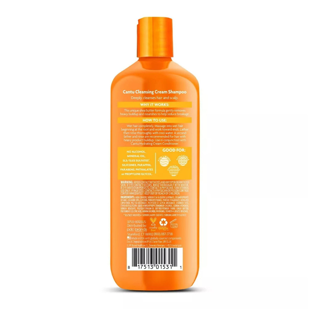 Cantu Shea Butter Cleansing Cream Shampoo 400ml