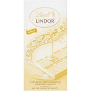Lindt Lindor White Chocolate Bar 100g - Shams Shopping Centre Lindt  