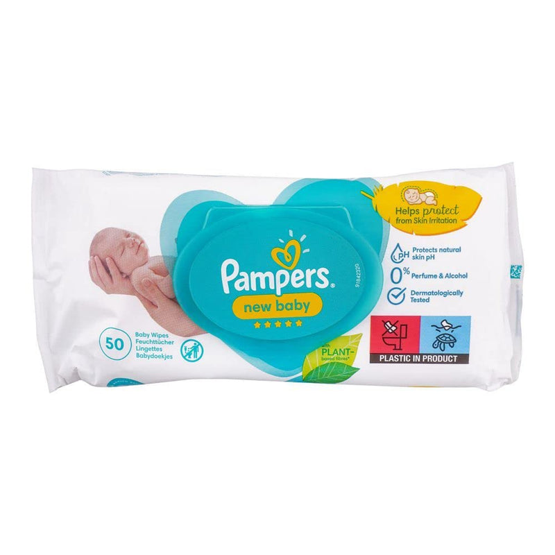 Pamper Baby Sensitive Wipes 50pcs - Shams Shopping Centre Pampers  