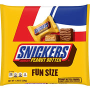 Snikers Crunchy Peanut Butter Fun Size 326g - Shams Shopping Centre Snikers  