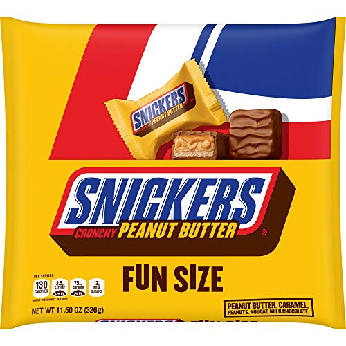 Snikers Crunchy Peanut Butter Fun Size 326g - Shams Shopping Centre Snikers  