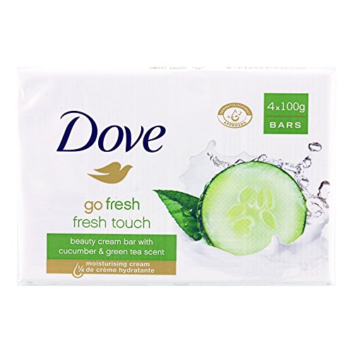 Dove Refreshing Touch Beauty Cream Bar 4x100g