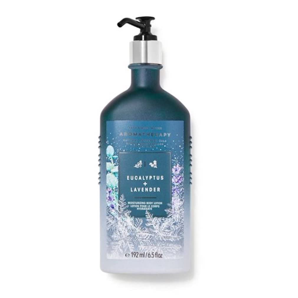 BBW Aromatherapy Eucalyptus +Lavender Body Lotion 192ml - Shams Shopping Centre Bath & Body Works  