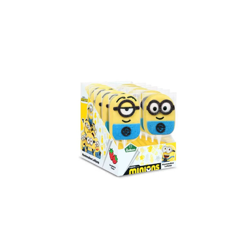 Relkon Minions Marshmallow Lollipop 45g (Single)