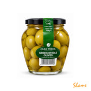 Olea Terra Green Whole Olives 570g