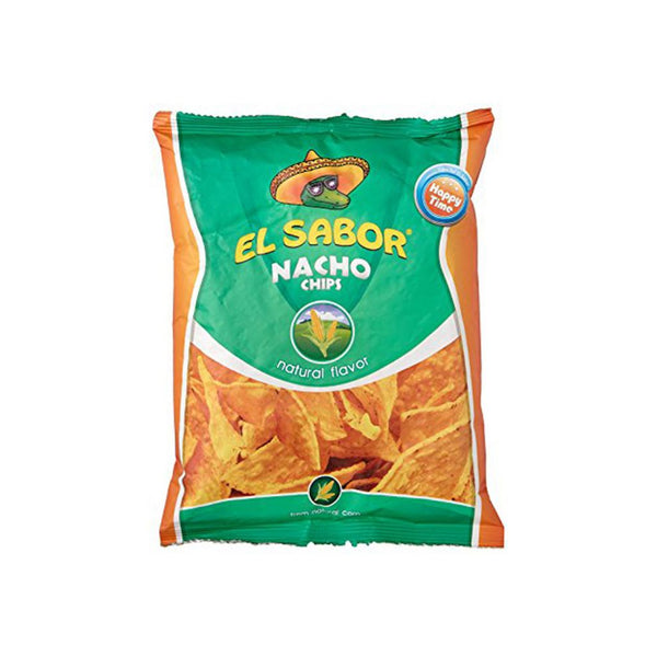 El Saboor Nacho Chips Natural Flavor 100g - Shams Shopping Centre El Saboor  