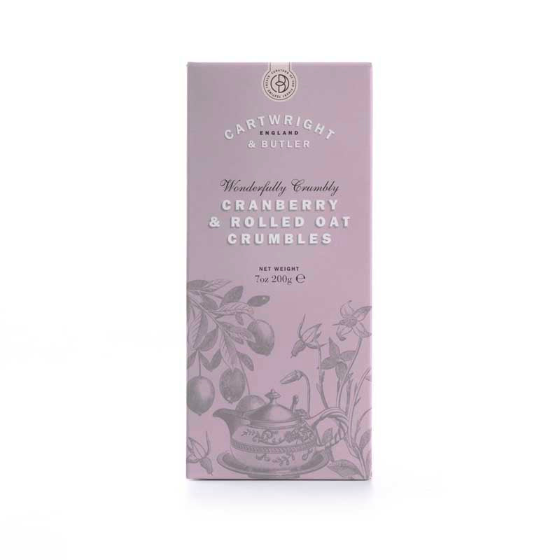 Cartwright & Butler Cranberry & Rolled Oat Crumbles 200g - Shams Shopping Centre Cartwright & Butler  
