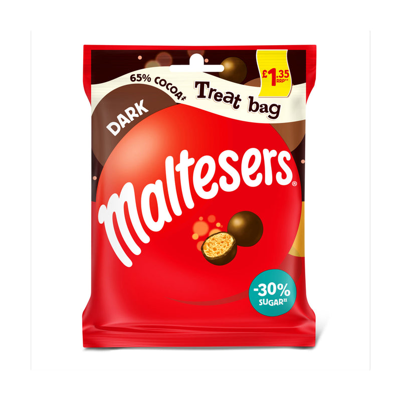 Maltesers Dark Chocolate Treat Bag 59g