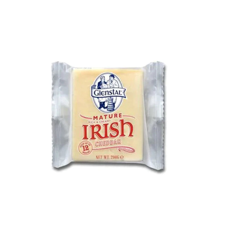 Glenstal Mature Irish White Cheddar Cheese 200g - Shams Shopping Centre Glenstal  