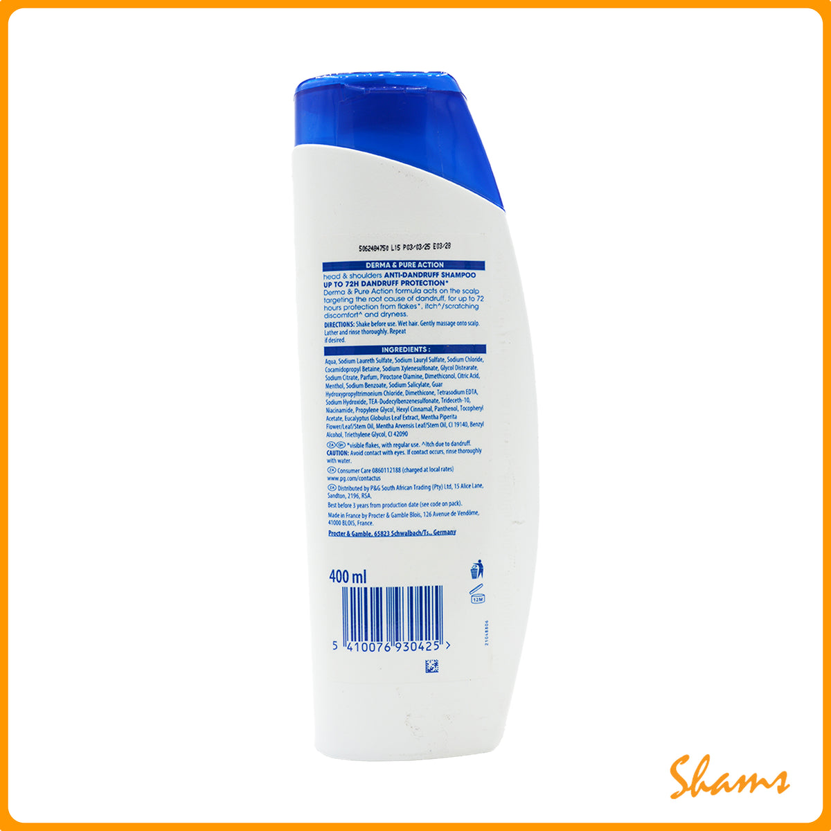 H&S Soothing Scalp Care Shampo 400ml
