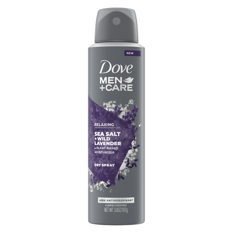 Dove Men+Care Relaxing Sea Salt +Wild Lavender Deo Body Spray 107g