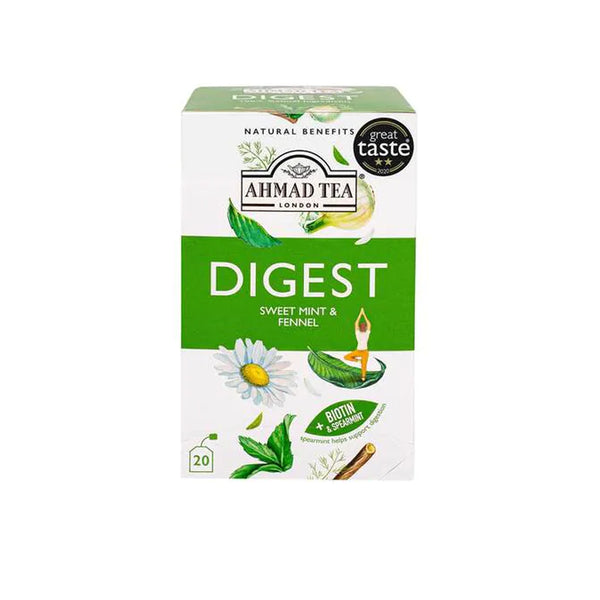 Ahmad Tea Digest Sweet Mint & Fennel 20s - Shams Shopping Centre Ahmad Tea  