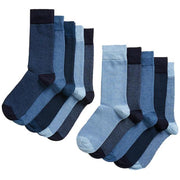 M&S Cool & Fresh Assorted Socks Navy Mix Size (6-8.5) - Shams Shopping Centre Marks & Spencer  