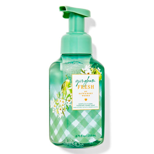 BBW Gingham Fresh Gentle Foaming Hand Soap 259ml - Shams Shopping Centre Bath & Body Works  