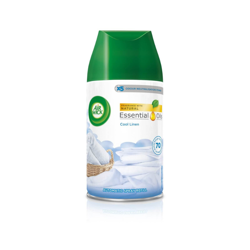 Airwick cool linen & almond blossom air freshner 250ml