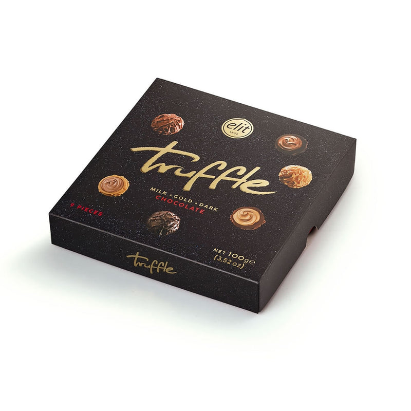 Elite Truffle Chocolate Collection Black 100g