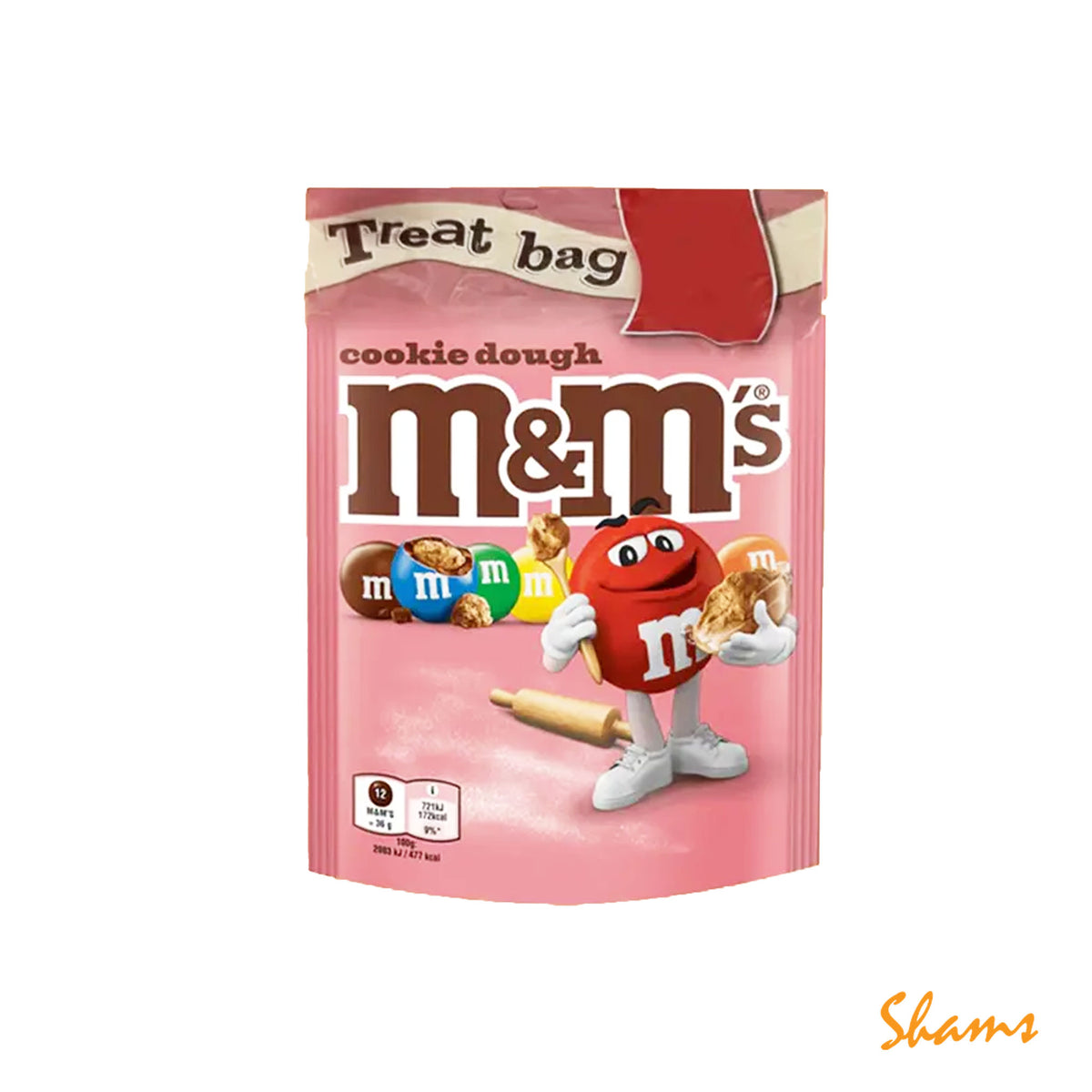M&M's Cookie Dough Treat Bag 70g