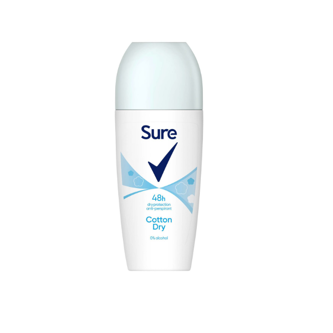 Sure Women Cotton Dry Deo Roll On 50ml