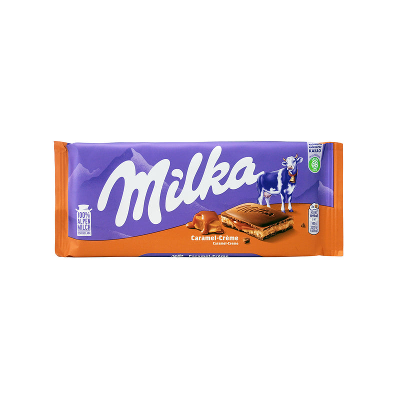 Milka Caramel Cream Chocolate 100g