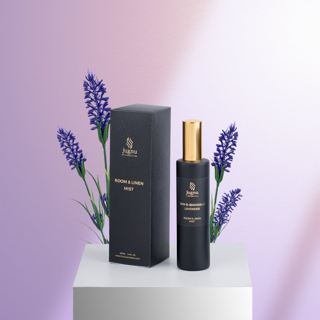 Jugnu Jan-E-Baharan Lavender Room & Linen Mist 100ml
