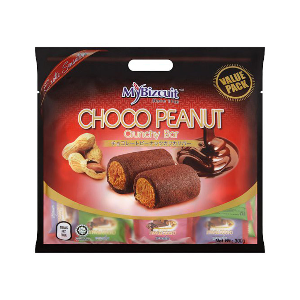 My Bizcuit Choco Peanut Crunchy Bar 280g - Shams Shopping Centre My Bizcuit  