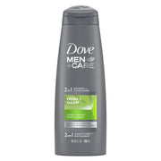Dove Men 2in1 Fresh Clean Shampoo & Conditioner 355ml - Shams Shopping Centre Dove  