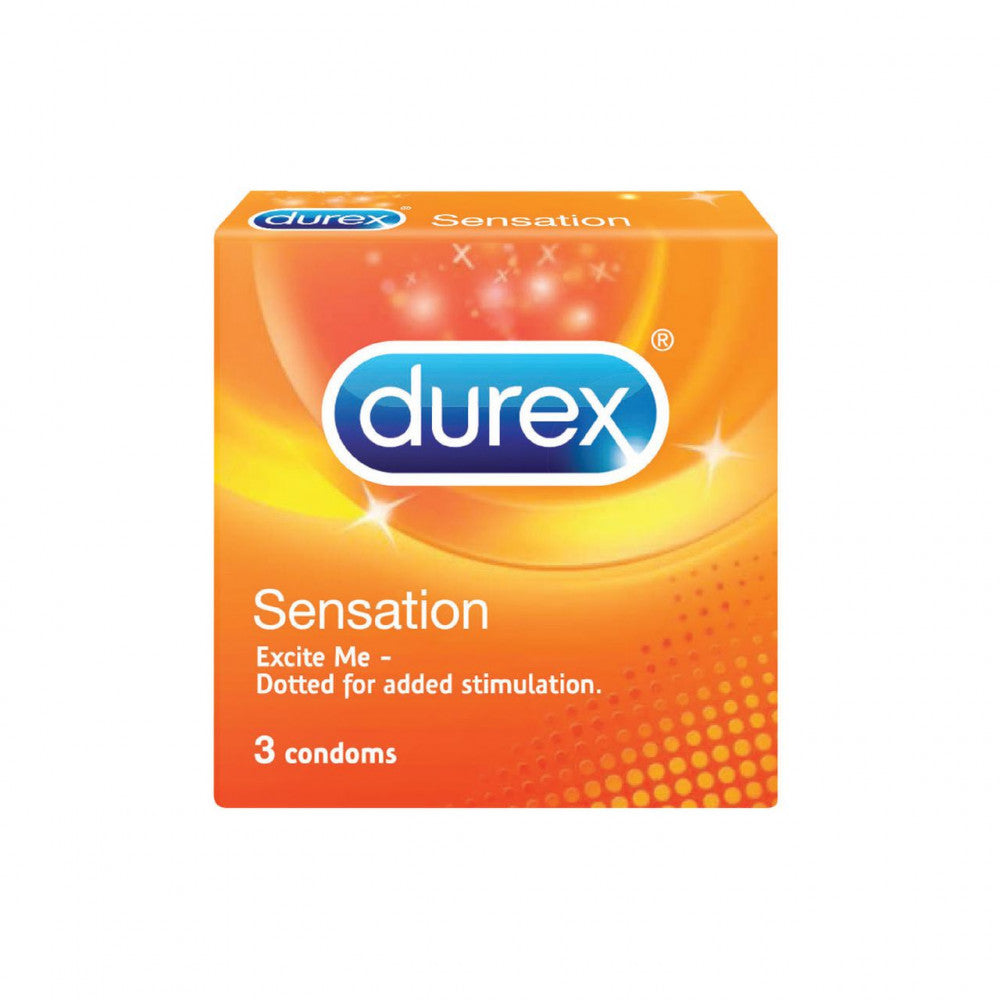 Durex Sensation with Dots Condoms 3 's
