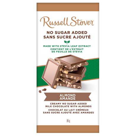 Russell Stover NSA Chocolates Almond Bar 85g - Shams Shopping Centre Russell Stover  