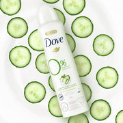 Dove 0% Aluminum Cucumber & Green Tea Deo Body Spray 113g - Shams Shopping Centre Dove  