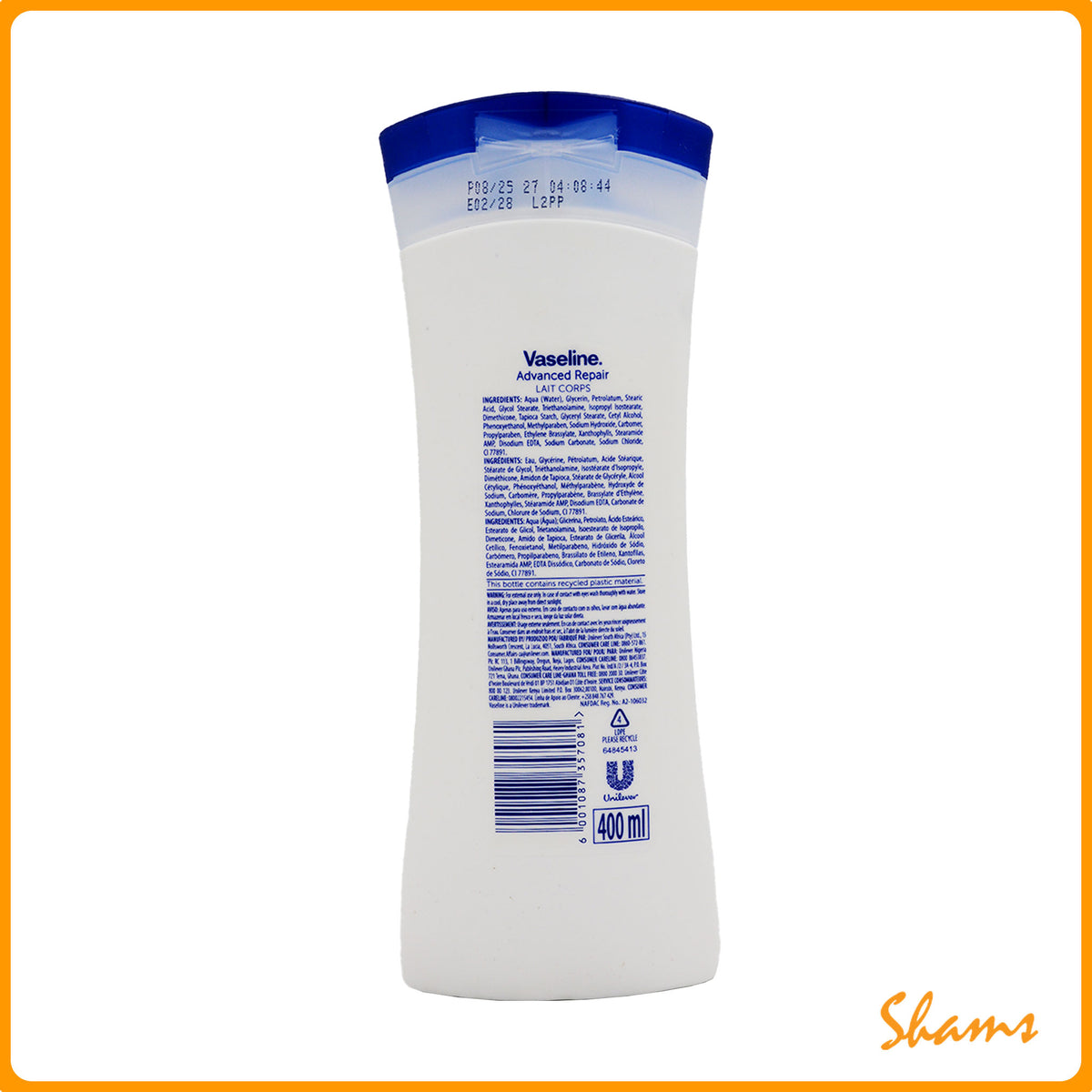 Vasline Intensive Care Advance Repair Lotion 400ml