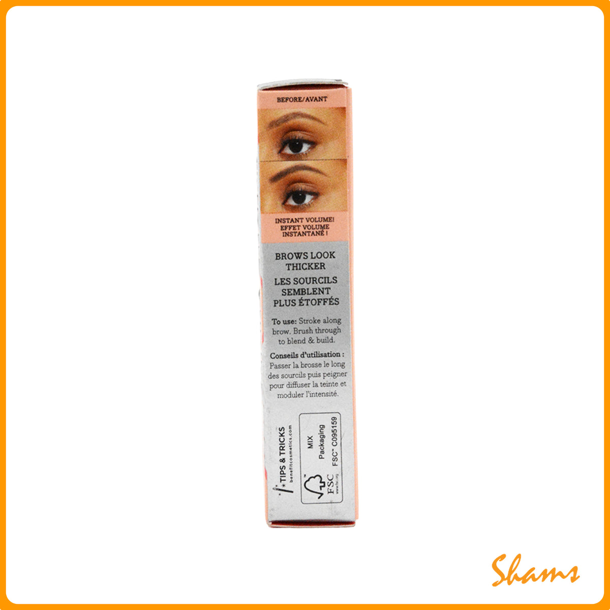 Benefit Gimme Brown+ brow- volumizing Fiber gel 3g