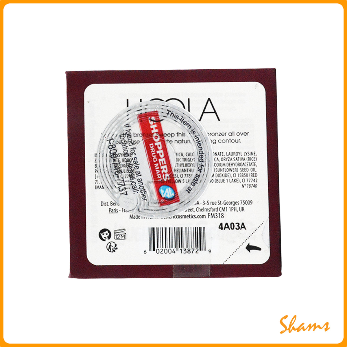 Benefit Hoola Bronzer Face Powder Full Size 8g
