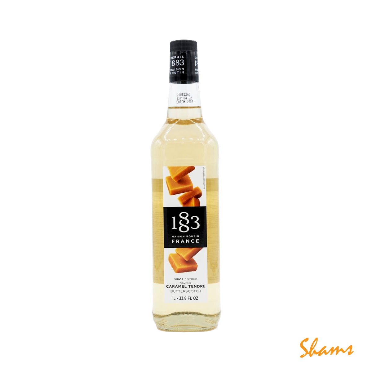 1883 Maison Routin Premium Butterscotch Syrup 1L