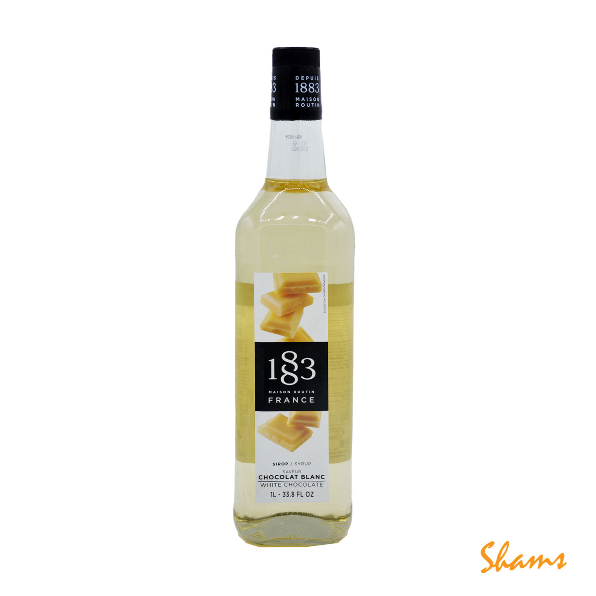 1883 Maison Routin Premium White Chocolate Syrup 1L