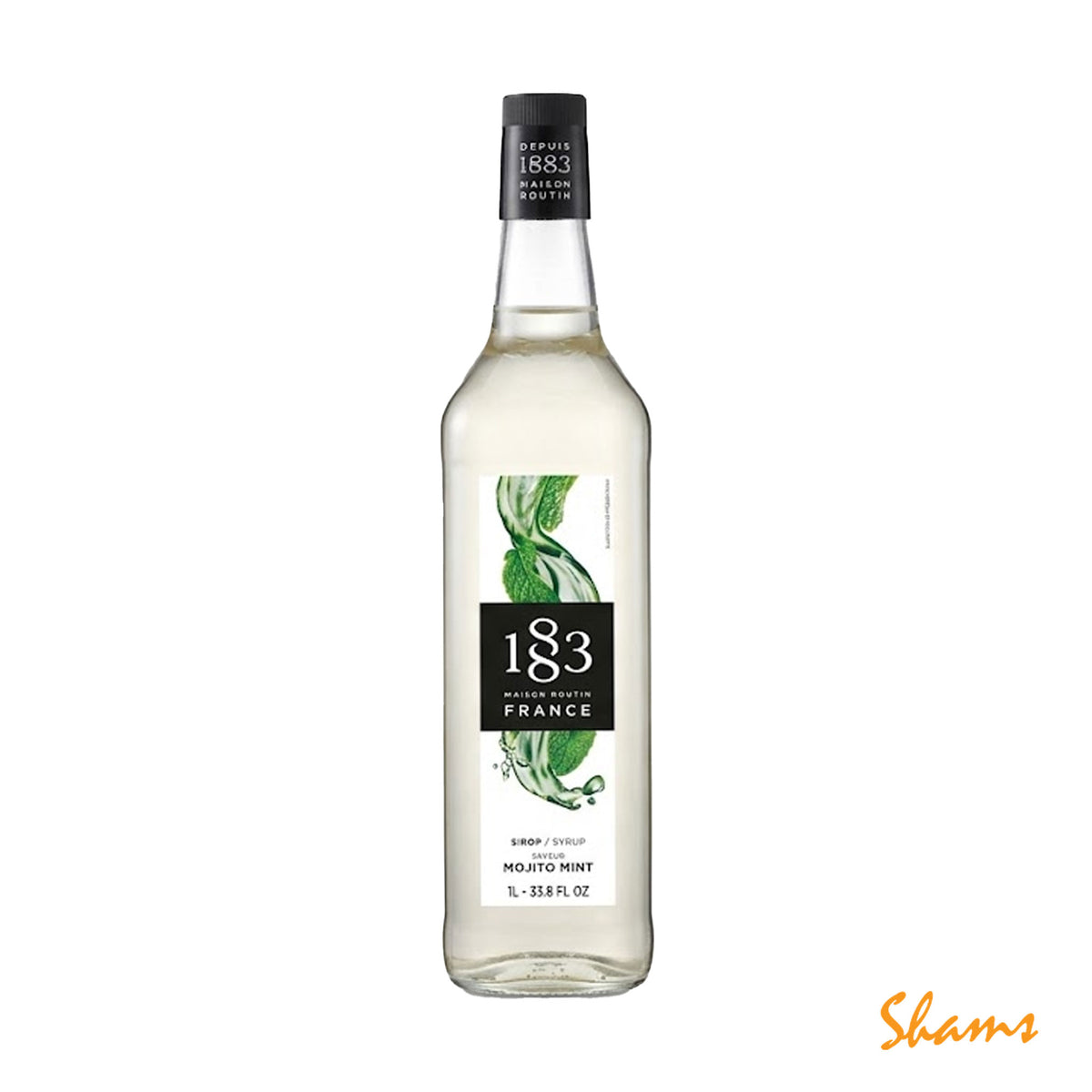 1883 Maison Routin Premium Mojito Mint Syrup 1L