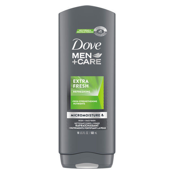 Dove Man +Care Refreshing Extra Fresh Body Wash 532ml - Shams Shopping Centre Dove  