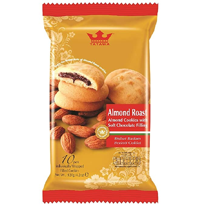 Tatawa Almond Roast Cookies 120g - Shams Shopping Centre Tatawa  