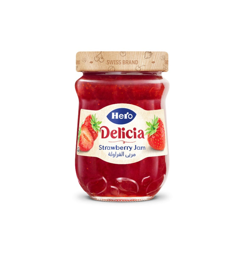 Hero Delicia Strawberry Jam 350g