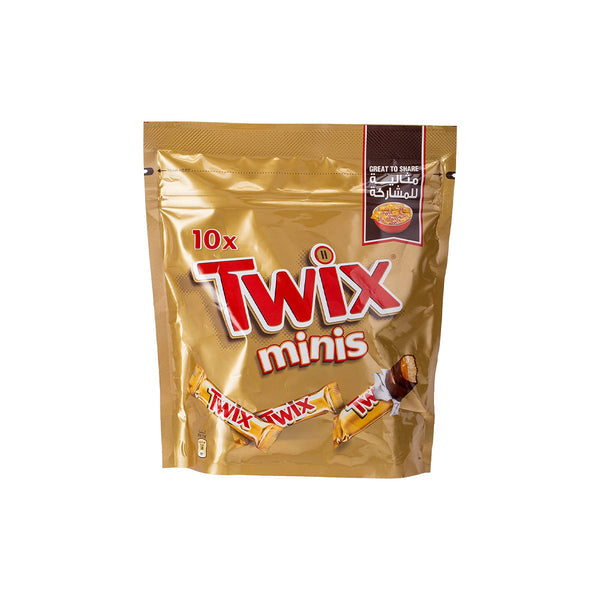 Twix Minis Chocolate Pouch 200g - Shams Shopping Centre Mars  