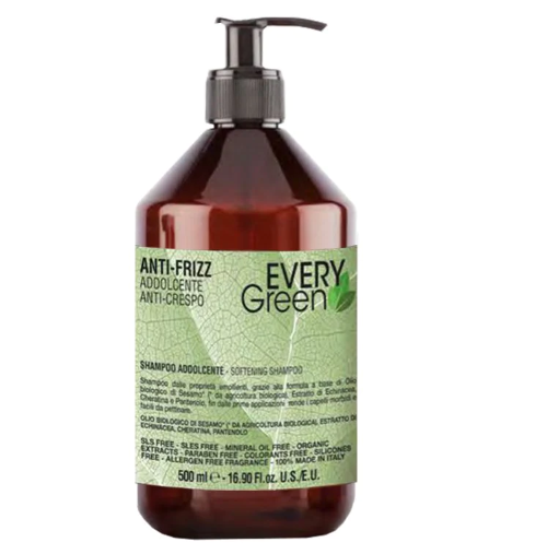 Ever Green Anti-Frizz Softening Shampoo 500ml